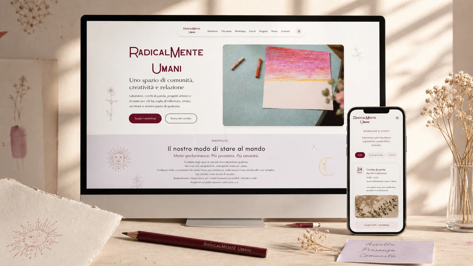 Anteprima del progetto Radicalmente Umani